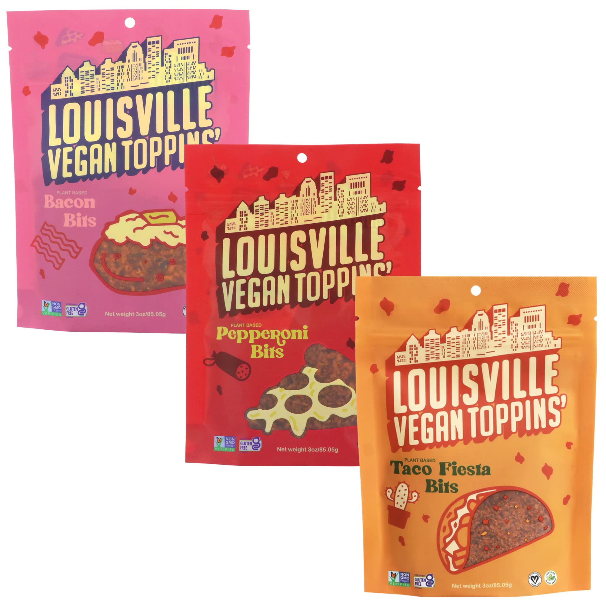 Algopix Similar Product 10 - Louisville Vegan Jerky  Toppins Bits