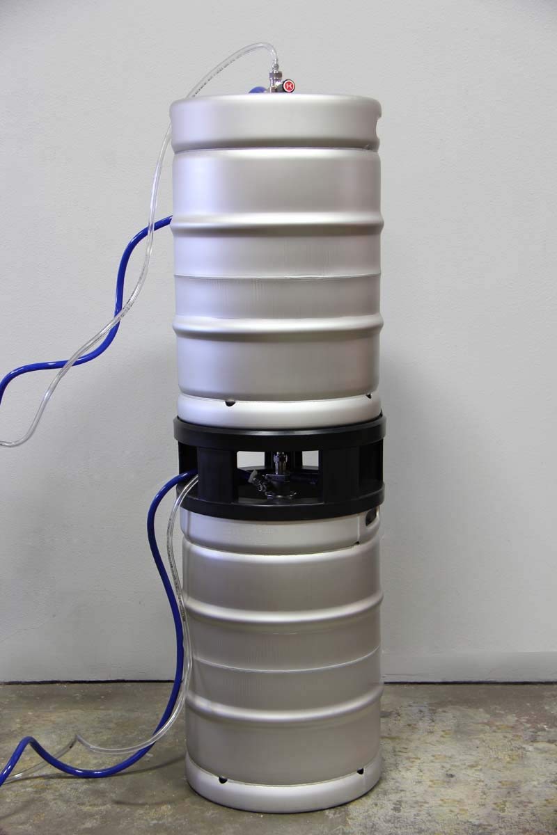 Algopix Similar Product 13 - HalfBarrel Keg Spacer  Safely Stack