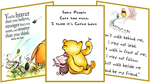 Algopix Similar Product 7 - Classic Winnie the Pooh 8 quotes table