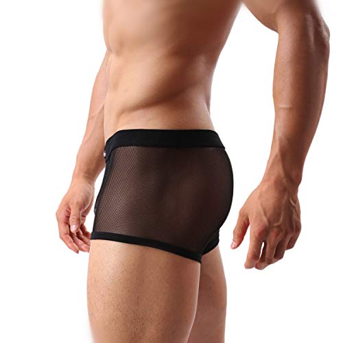 Algopix Similar Product 5 - Mens Underwear Sexy Mesh Breathable