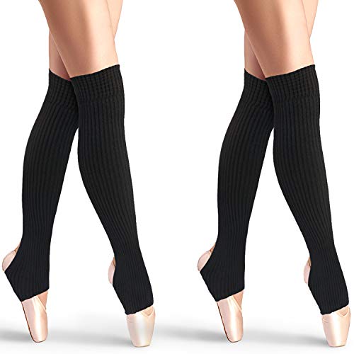 Algopix Similar Product 7 - 2 Pairs Stirrup Leg Warmers Straight