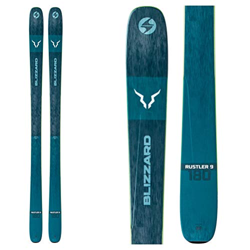 Algopix Similar Product 7 - Blizzard Rustler 9 Ski Green, 188cm