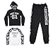Algopix Similar Product 2 - Star Ride Girls 3Piece Hoodie Raglan