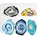 Algopix Similar Product 6 - Agate Coaster Silicone Resin Mold