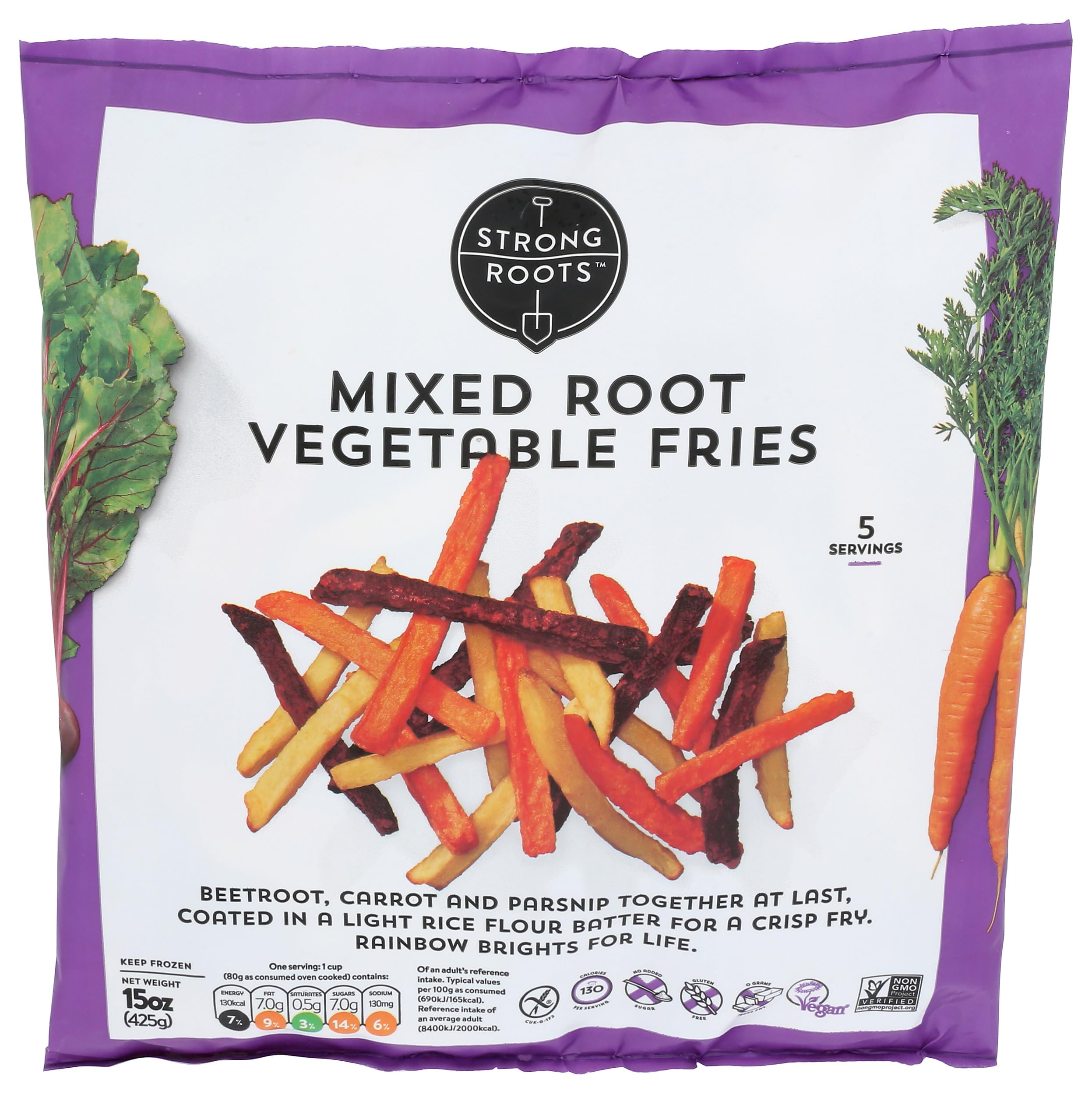 Algopix Similar Product 10 - STRONG ROOTS Mixed Root Veggie Fries