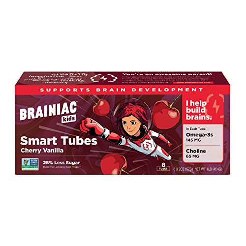 Algopix Similar Product 20 - Brainiac Kids Cherry Vanilla Whole Milk