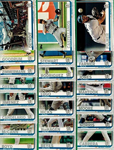 Algopix Similar Product 19 - Detroit Tigers 2019 Topps Complete Mint