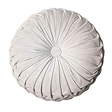 Algopix Similar Product 19 - SYLOTS Round Cushion 15 Inch Pumpkin