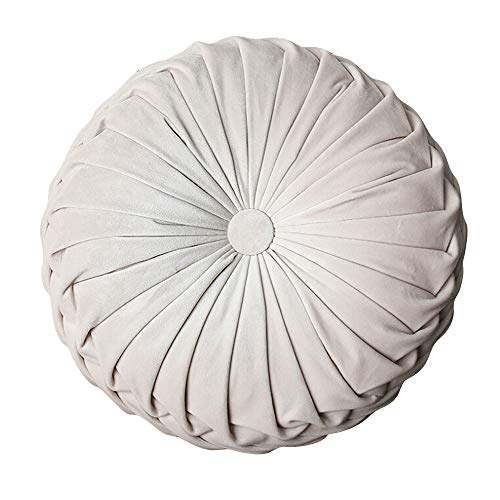 Algopix Similar Product 7 - SYLOTS Round Cushion 15 Inch Pumpkin
