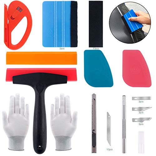 Algopix Similar Product 15 - Keadic 40Pcs Vehicle Vinyl Film Tool