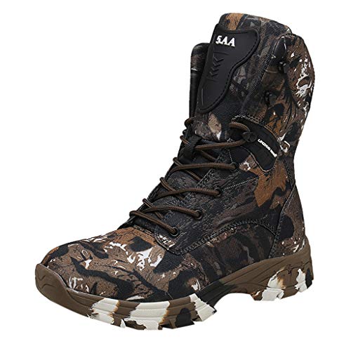 Algopix Similar Product 6 - Sunyastor Mens Hiking Boots Outdoor