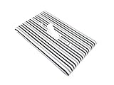 Algopix Similar Product 7 - Vertical Stripes Black Gray White Light