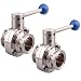 Algopix Similar Product 4 - DERNORD 2 Pack 15 Inch Tri Clamp