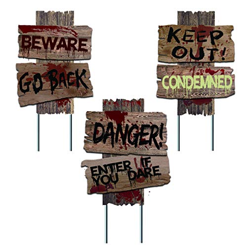 Algopix Similar Product 3 - Liecho Pack of 3 Halloween Decorations