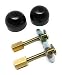Algopix Similar Product 17 - GrandEZToilet Bolt Cap set Black