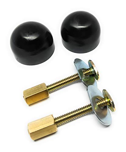 Algopix Similar Product 1 - GrandEZToilet Bolt Cap set Black