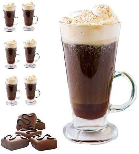 Algopix Similar Product 4 - Irish Coffee Mug Clear glass
