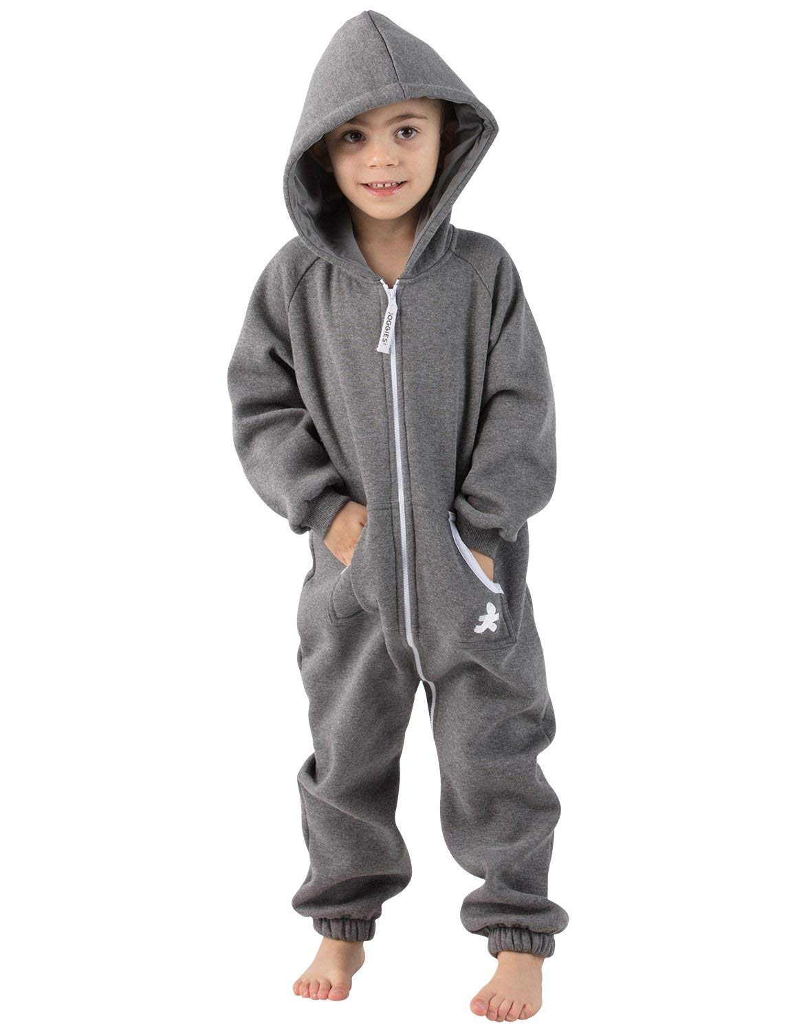 Algopix Similar Product 15 - Joggies  Pink Toddler Footless Hoodie