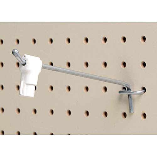 Algopix Similar Product 2 - Peg Hook Locks White 25 Per Bags