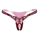 Algopix Similar Product 8 - ALOVEMO Sexy Pendant Pearl G String