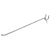 Algopix Similar Product 8 - 10" Peg Hook 7 Gauge