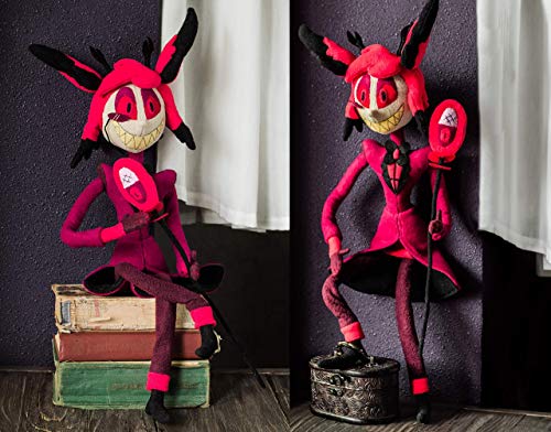 Algopix Similar Product 10 - Alastor doll Hazbin Hotel Alastor