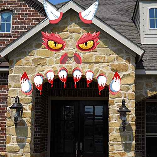 Algopix Similar Product 13 - PartyShow Halloween Decorations Garage