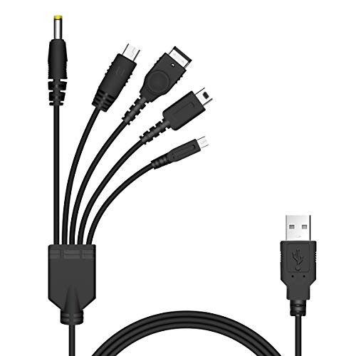 Algopix Similar Product 1 - Xahpower 5 in 1 USB Charger Cable Cord