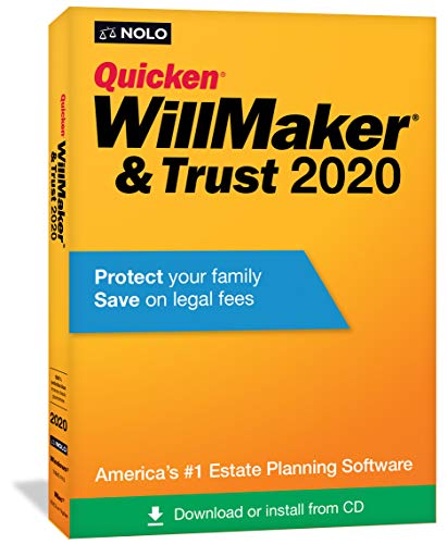 Algopix Similar Product 17 - Nolo Quicken WillMaker & Trust 2020