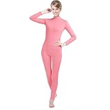 Algopix Similar Product 6 - QY Unisex Lycra Spandex Unitard Mock