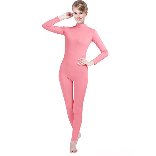 Algopix Similar Product 16 - QY Unisex Lycra Spandex Unitard Mock