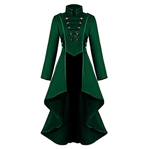 Algopix Similar Product 20 - Womens Gothic Tailcoat Jacket Black