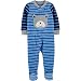 Algopix Similar Product 1 - Carters 1Piece Dog Fleece Footie PJs