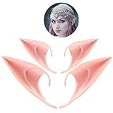 Algopix Similar Product 5 - DIYASY Cosplay Pixie Elf Ears2 Pairs 2