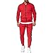 Algopix Similar Product 12 - Teresamoon Mens Sport Suit Tracksuit