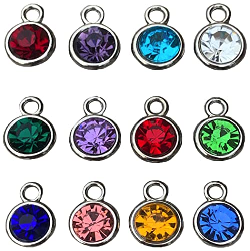 Algopix Similar Product 14 - Birthstone Charm Personalized