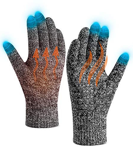 Algopix Similar Product 4 - Winter Gloves for Women Men Touch