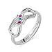 Algopix Similar Product 9 - Personalized Mother Rings with 3
