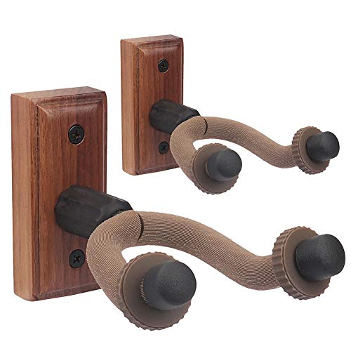 Algopix Similar Product 18 - WINGO 2Pack Guitar Hangers Wall Mounts