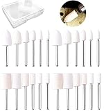 Algopix Similar Product 13 - 24 PCS Wool Felt Mounted Mandrel Set