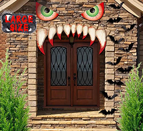 Algopix Similar Product 2 - Large Size Halloween Monster Face