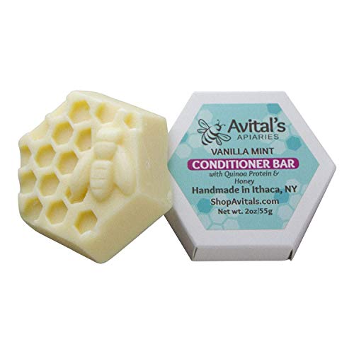 Algopix Similar Product 11 - Vanilla Mint Conditioner Bar with