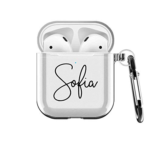 Algopix Similar Product 6 - MARBLEFY Custom Name Airpods Case with