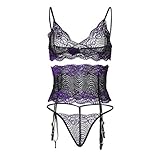 Algopix Similar Product 13 - Women Lace Lingerie Fashion Sexy for