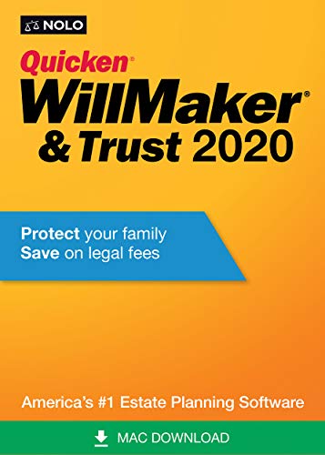 Algopix Similar Product 8 - Quicken WillMaker  Trust 2020 Mac