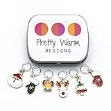 Algopix Similar Product 19 - Christmas Stitch Markers up to US 8
