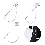 Algopix Similar Product 12 - Huture 3 Packs Mens Brooch Lapel Pin