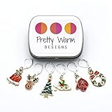 Algopix Similar Product 4 - Large Christmas Crochet Stitch Markers
