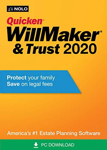 Algopix Similar Product 20 - Quicken WillMaker  Trust 2020 PC