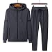 Algopix Similar Product 16 - PRIJOUHE Mens Tracksuit Fitness Sport